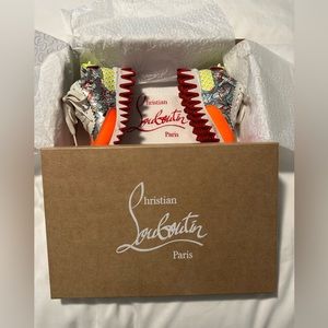 Christian Louboutin Kids Mini Shark Sneaker